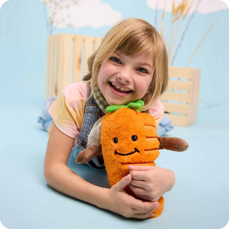 Carrot Warmies - Soft Glow
