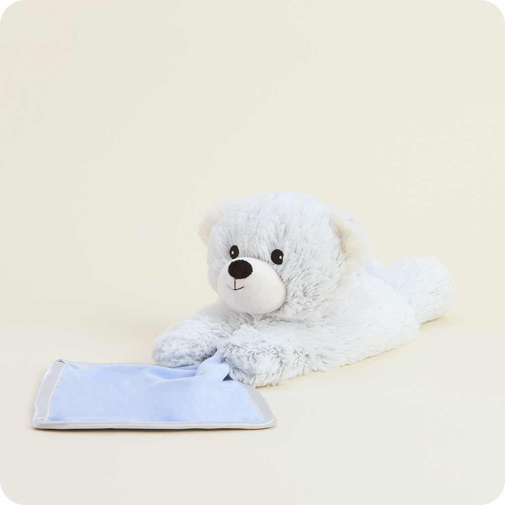 Marshmallow Bear Blankie Warmies - Clean Mood
