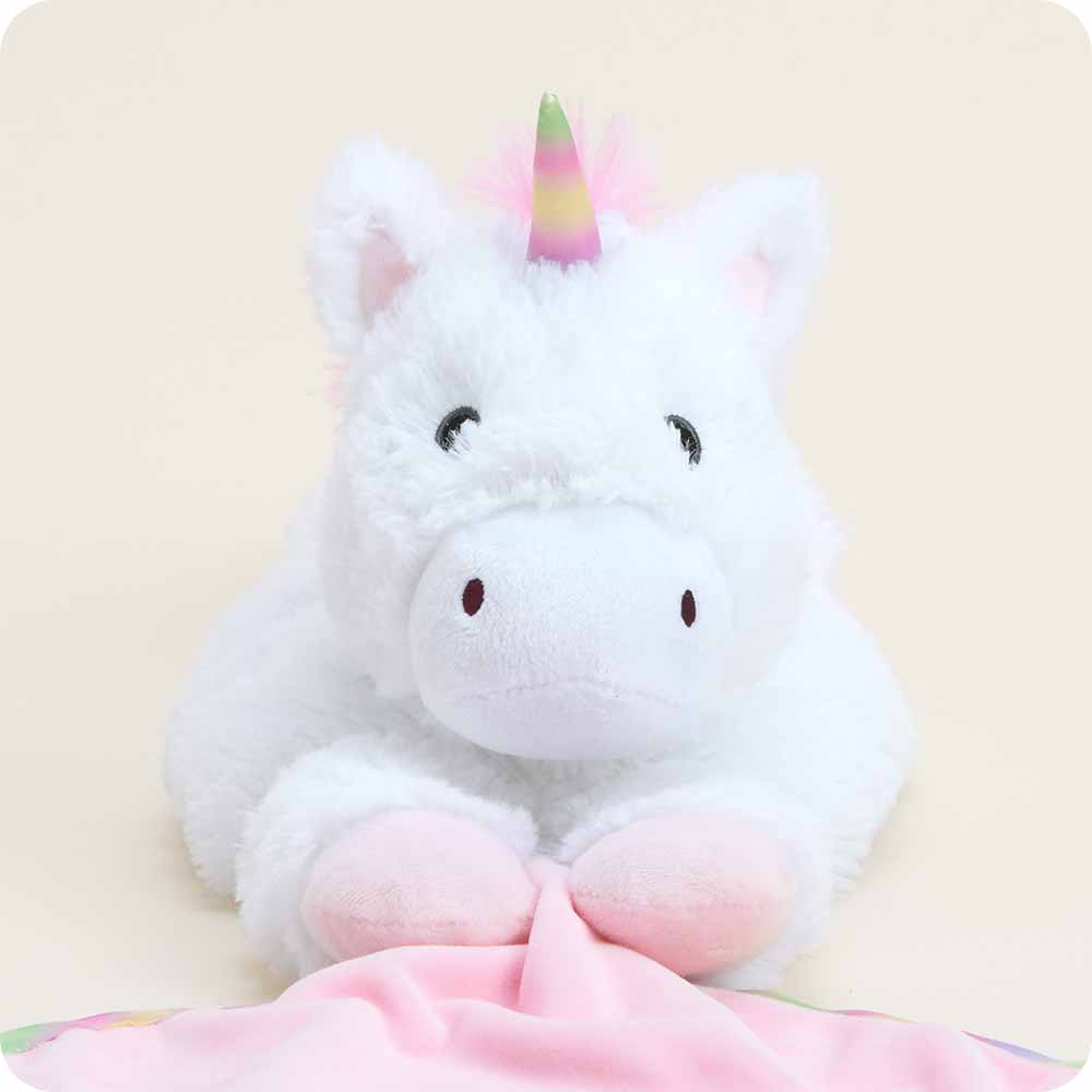 Unicorn Blankie Warmies - Cozy Glow