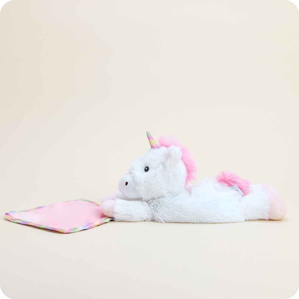 Unicorn Blankie Warmies - Cozy Glow