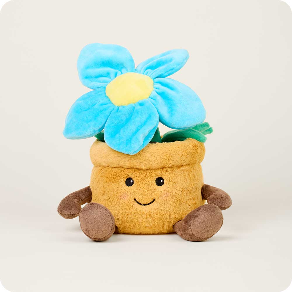 Blue Flower Pot Warmies - Modern Blend