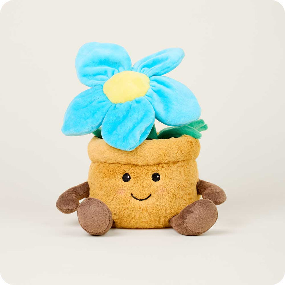 Blue Flower Pot Warmies - Modern Blend
