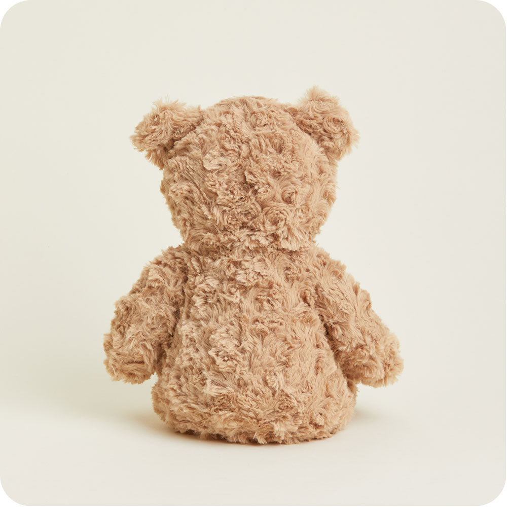 Brown Curly Bear Warmies - Bright Scent