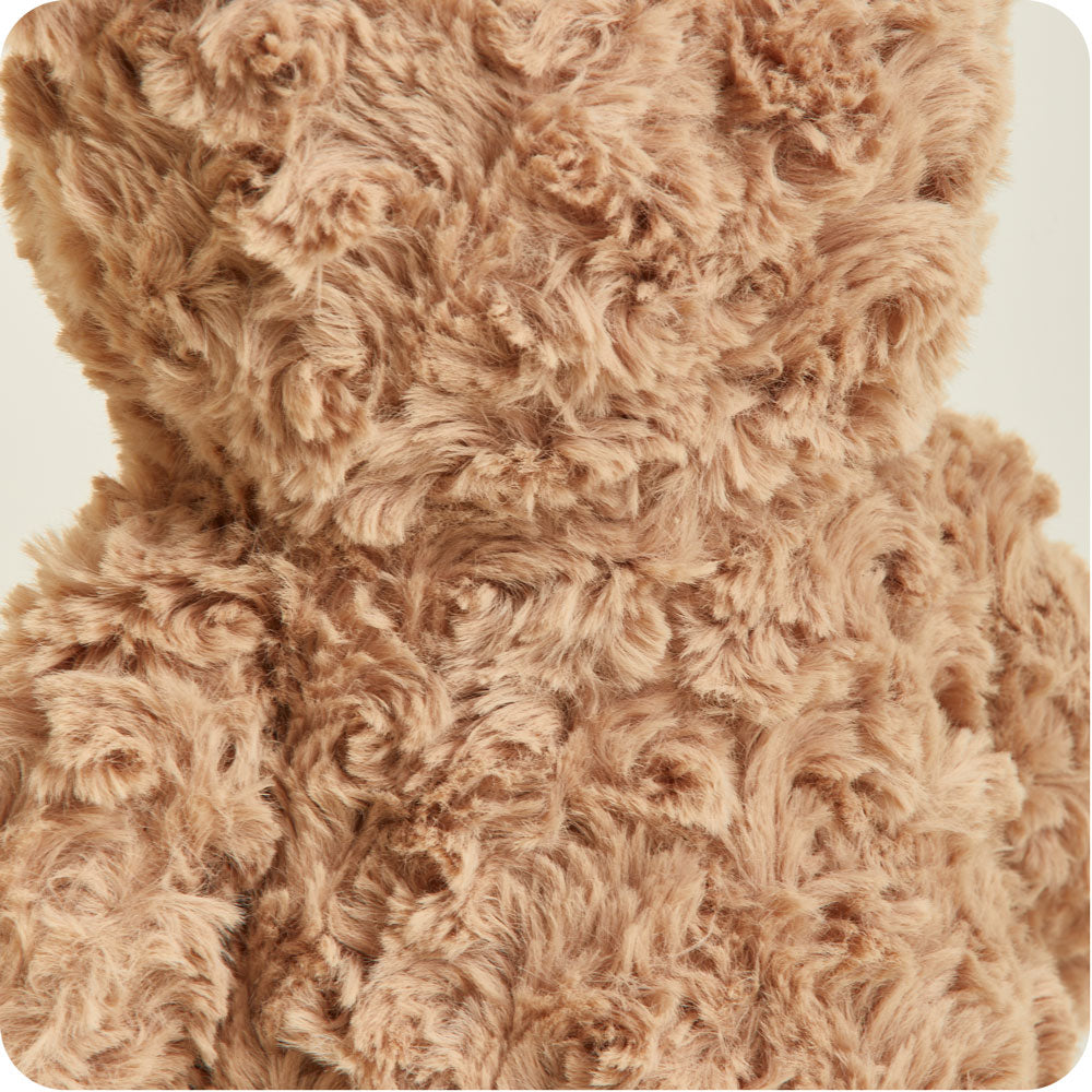 Brown Curly Bear Warmies - Bright Scent
