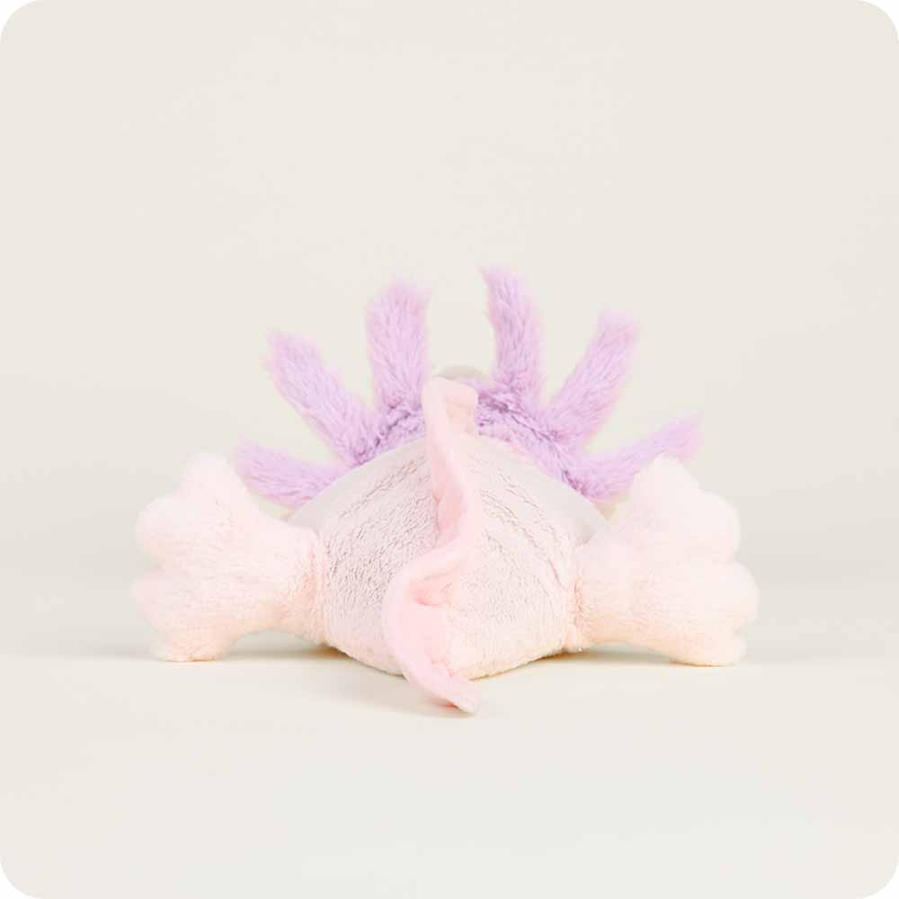Pink Axolotl Warmies - Cozy Glow