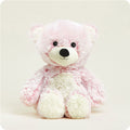 Pink Marshmallow Bear Warmies - Home Glow