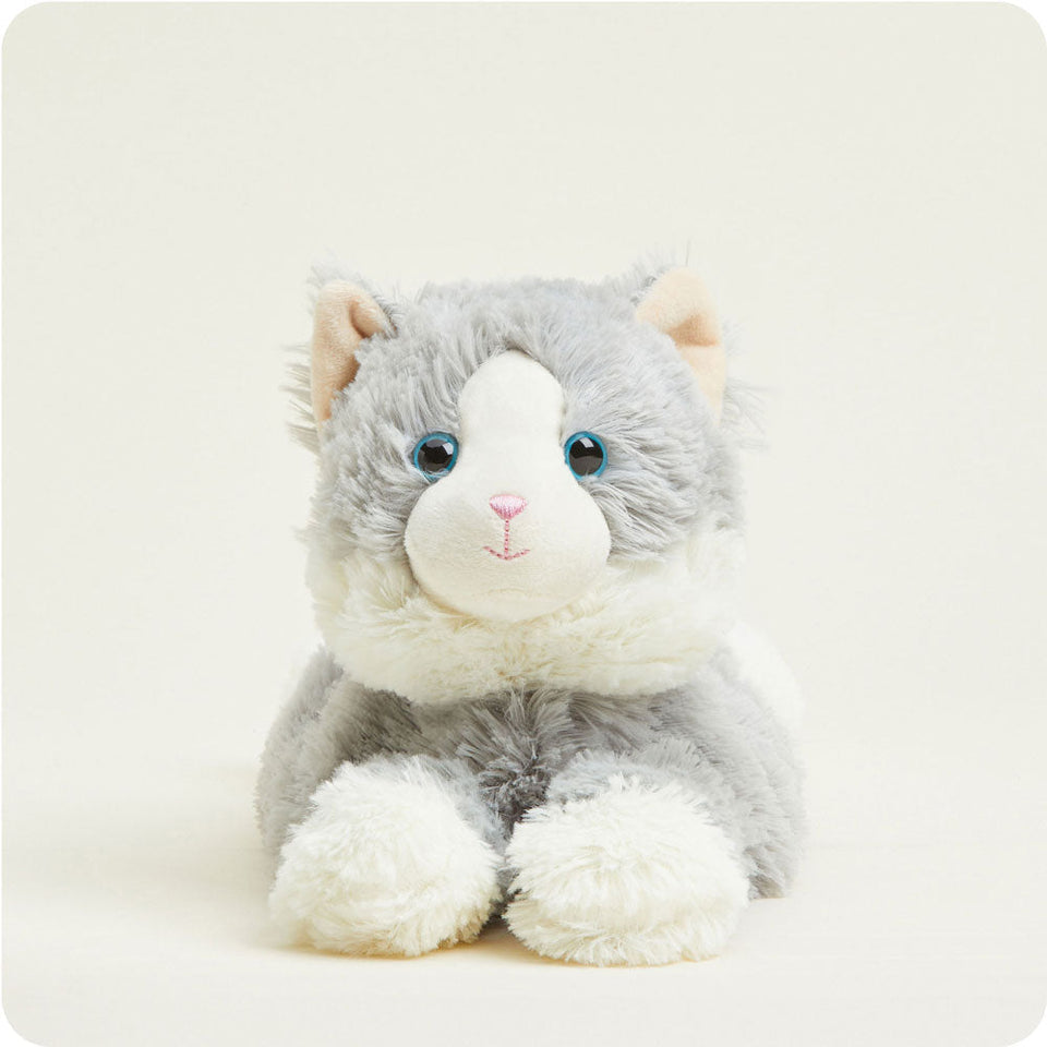 Laying Down Gray Cat Warmies - Easy Spritz
