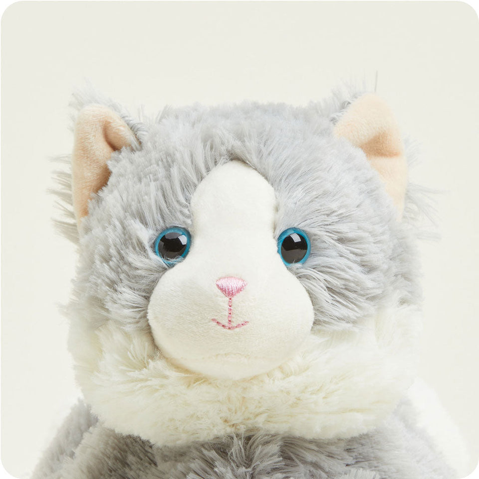 Laying Down Gray Cat Warmies - Easy Spritz