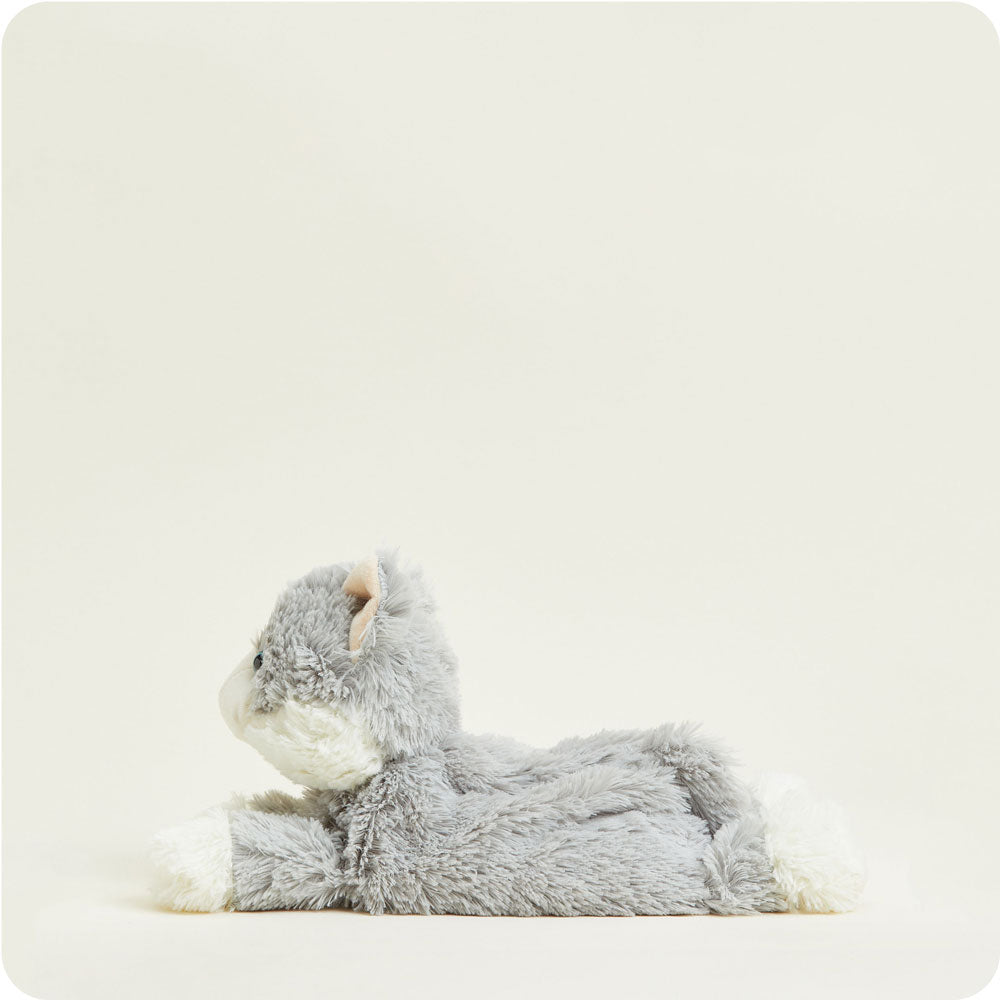 Laying Down Gray Cat Warmies - Easy Spritz