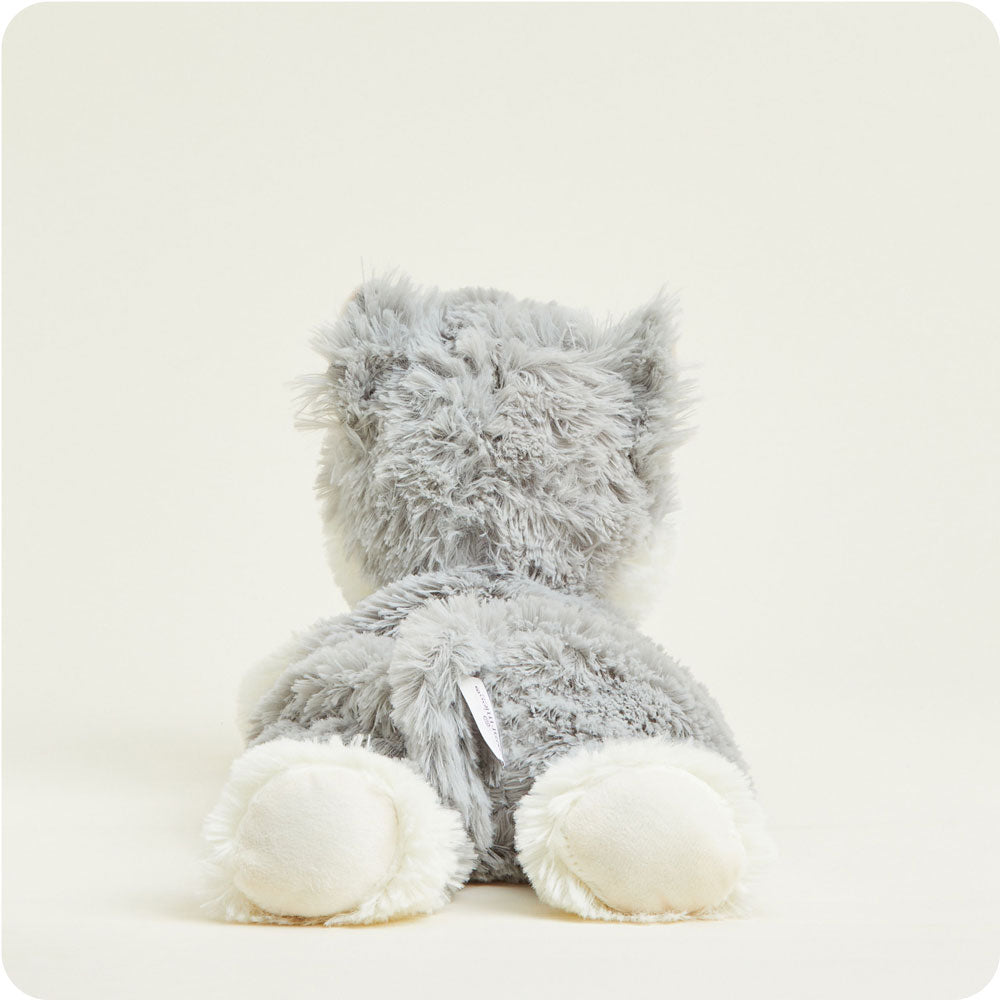 Laying Down Gray Cat Warmies - Easy Spritz