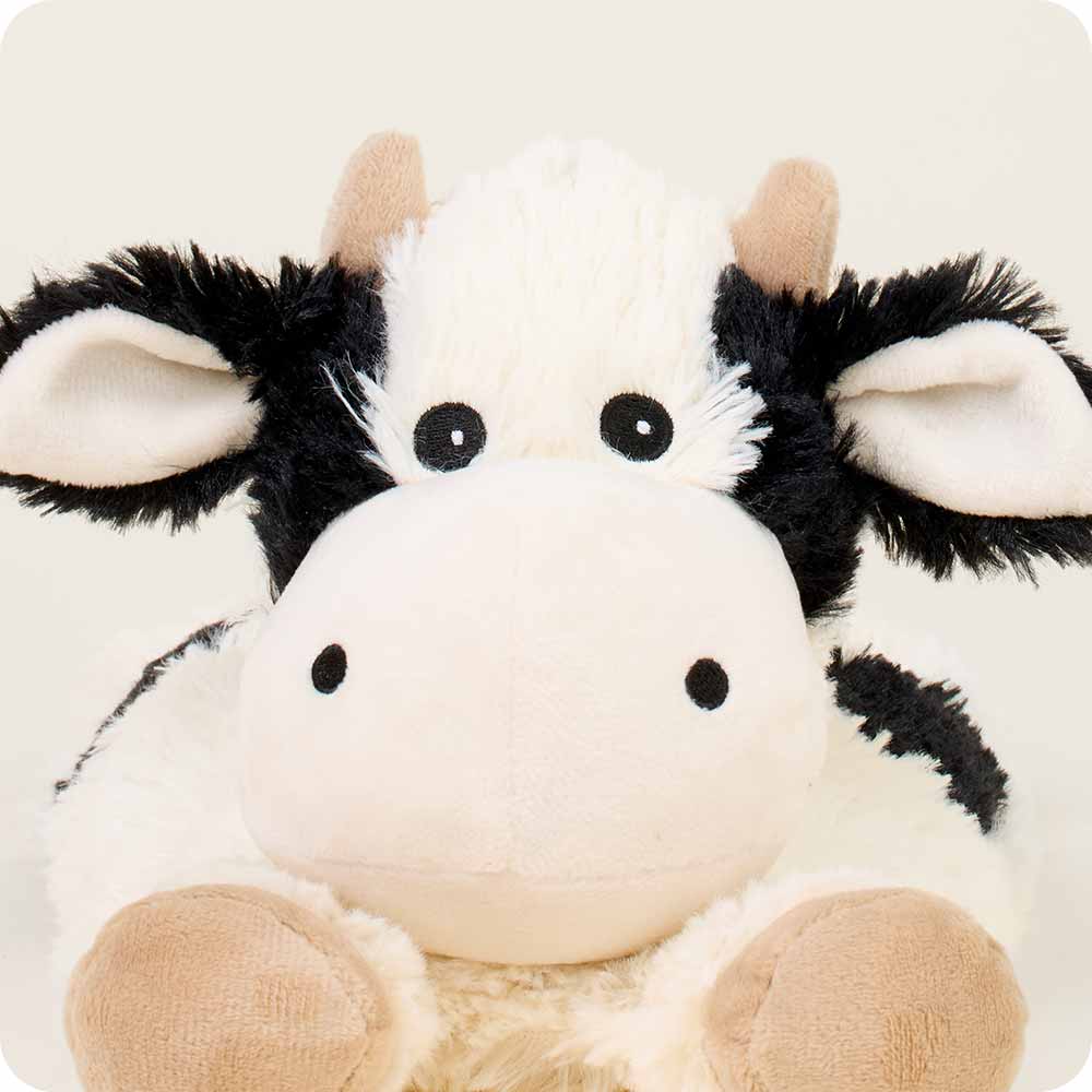 Laying Down Cow Warmies - Gentle Mist