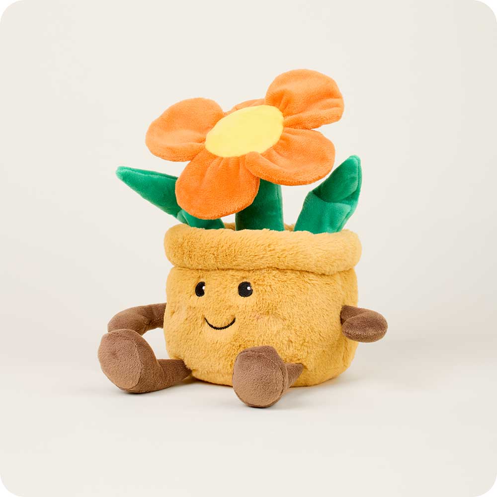 Orange Flower Pot Warmies - Daily Scent