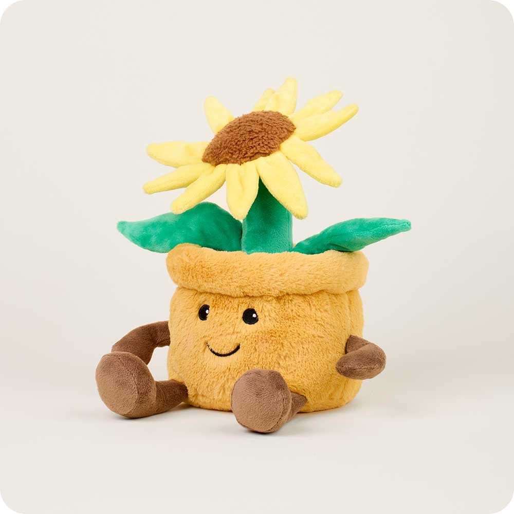 Yellow Flower Pot Warmies - Daily Scent