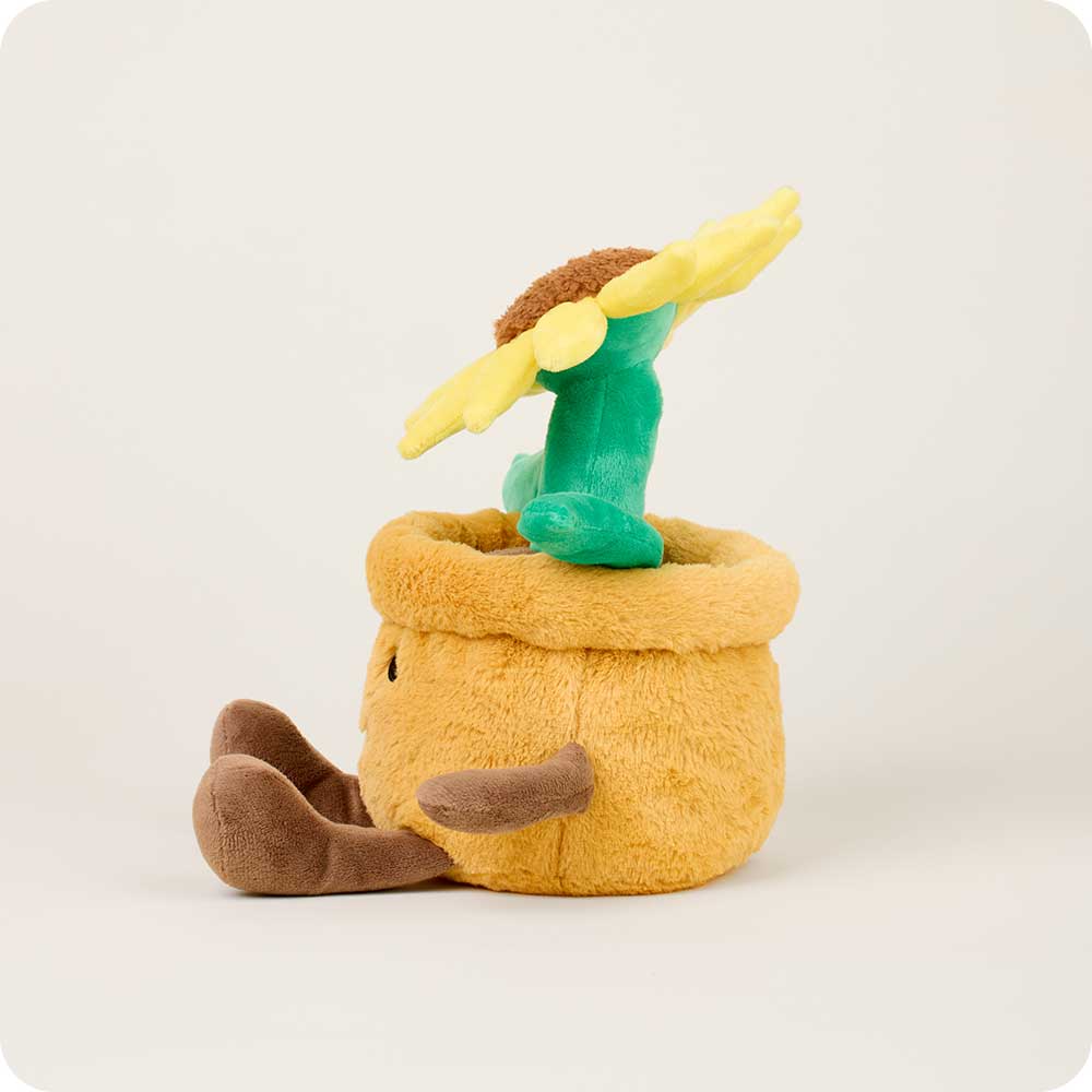 Yellow Flower Pot Warmies - Daily Scent