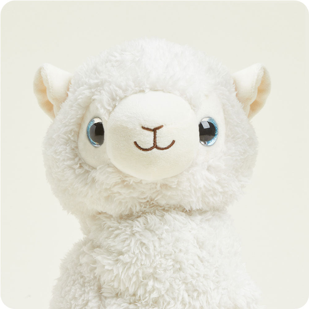 White Llama Warmies - Clean Mood