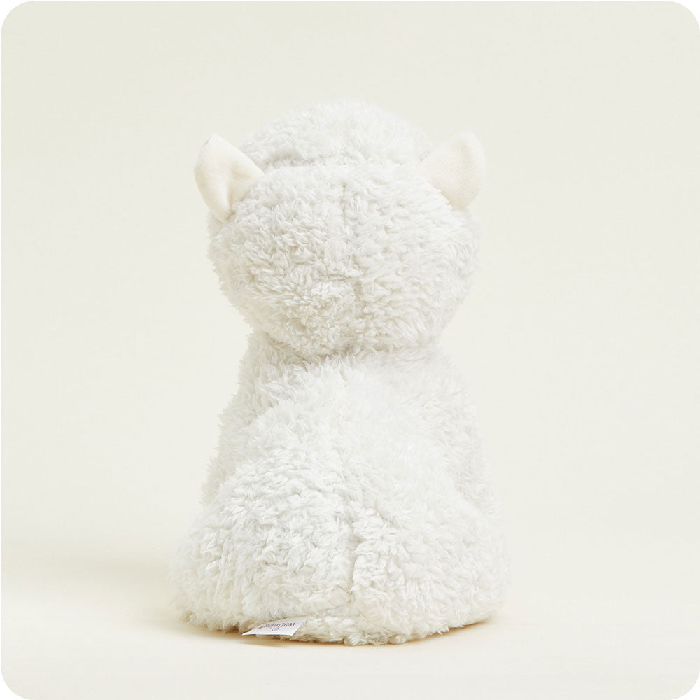 White Llama Warmies - Clean Mood