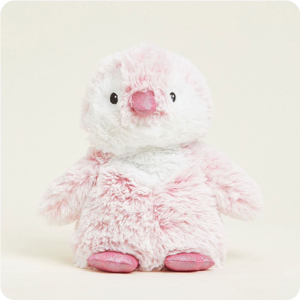 Pink Penguin Warmies - Home Glow