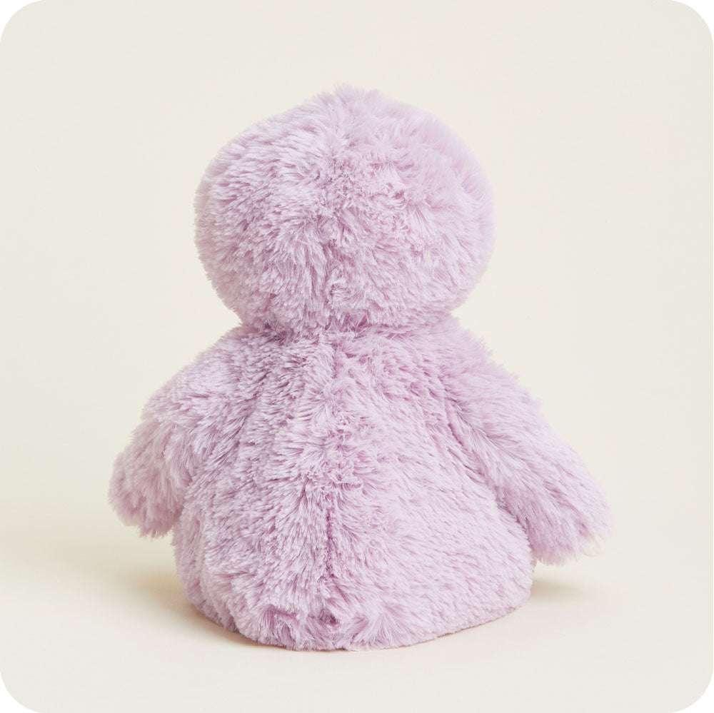 Purple Sloth Warmies - Soft Glow