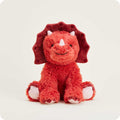 Red Triceratops Warmies - Clean Mood