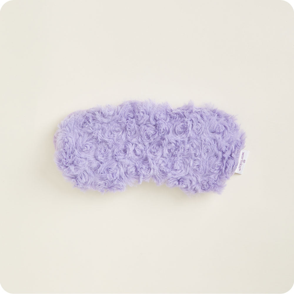 Curly Purple Eye Mask Warmies - Easy Stow
