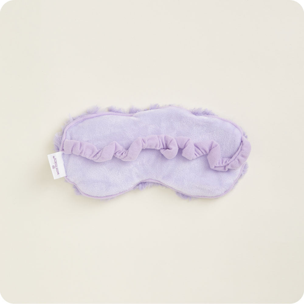 Curly Purple Eye Mask Warmies - Easy Stow