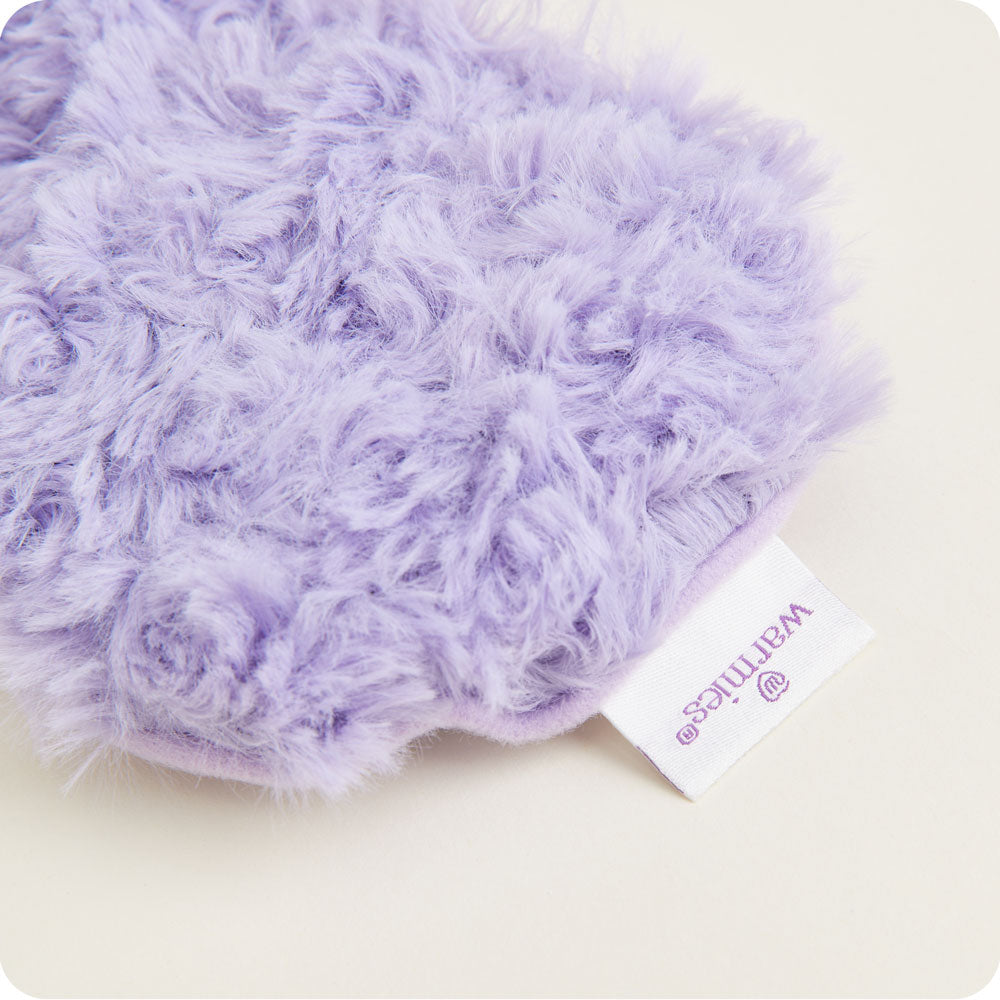 Curly Purple Eye Mask Warmies - Easy Stow