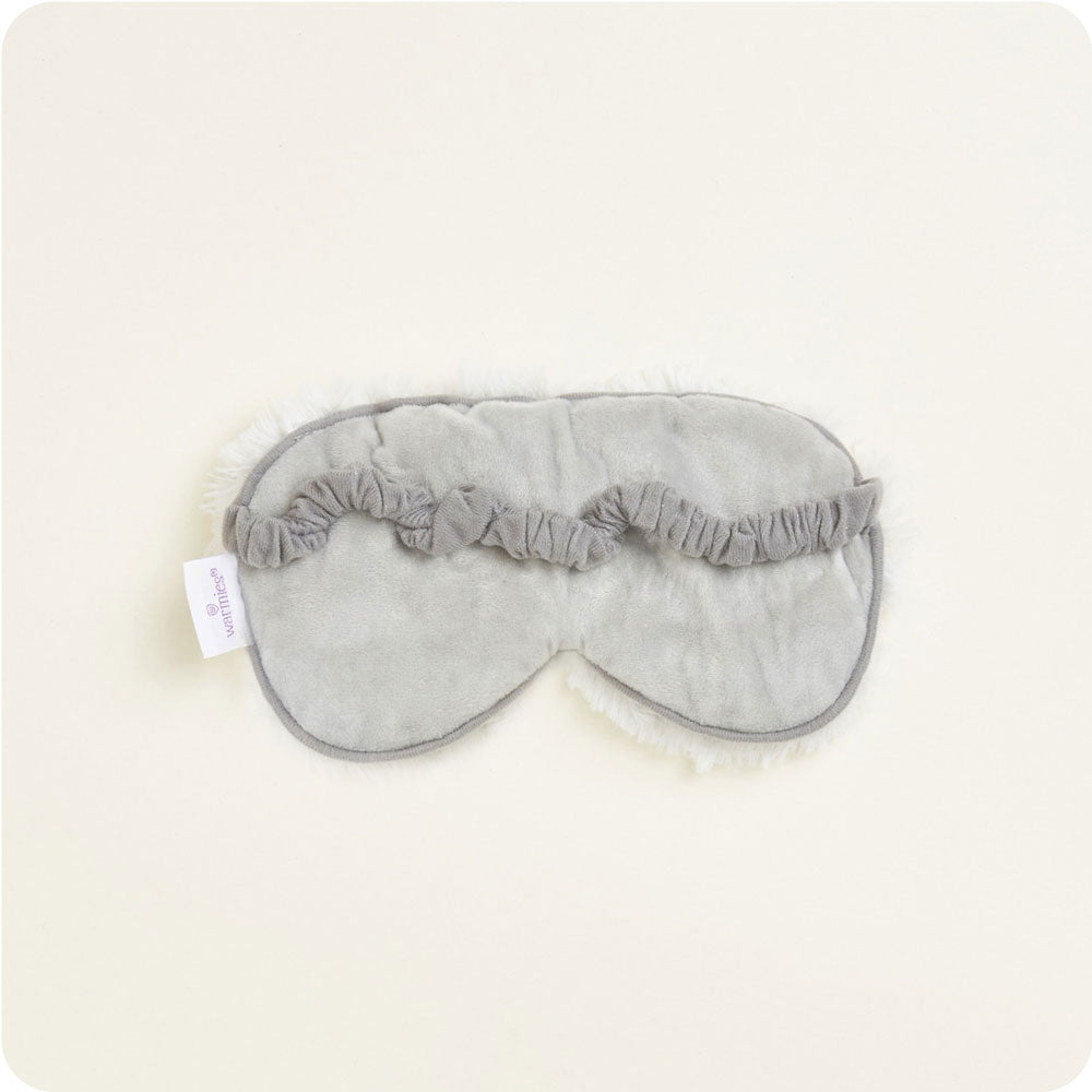 Marshmallow Gray Eye Mask Warmies - Simple Hold