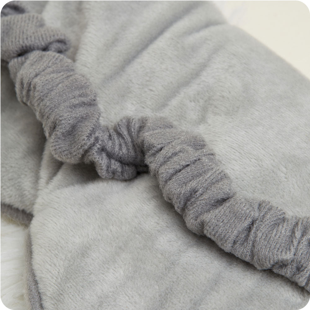 Marshmallow Gray Eye Mask Warmies - Simple Hold