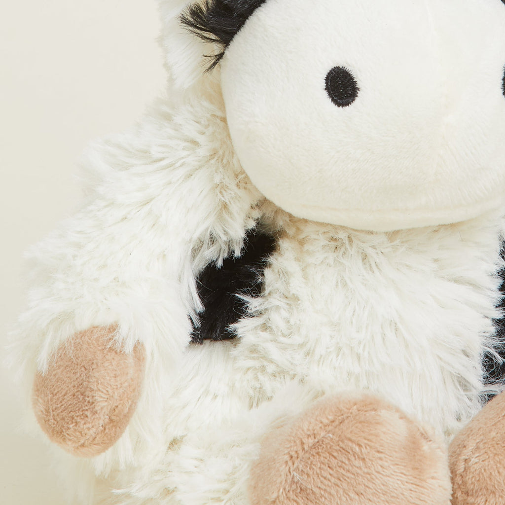 Black and White Cow Warmies Junior - Gentle Mist
