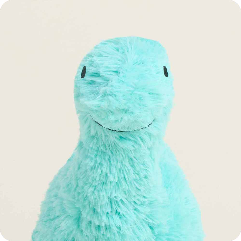 Teal Long Neck Dinosaur Warmies Junior - Gentle Mist