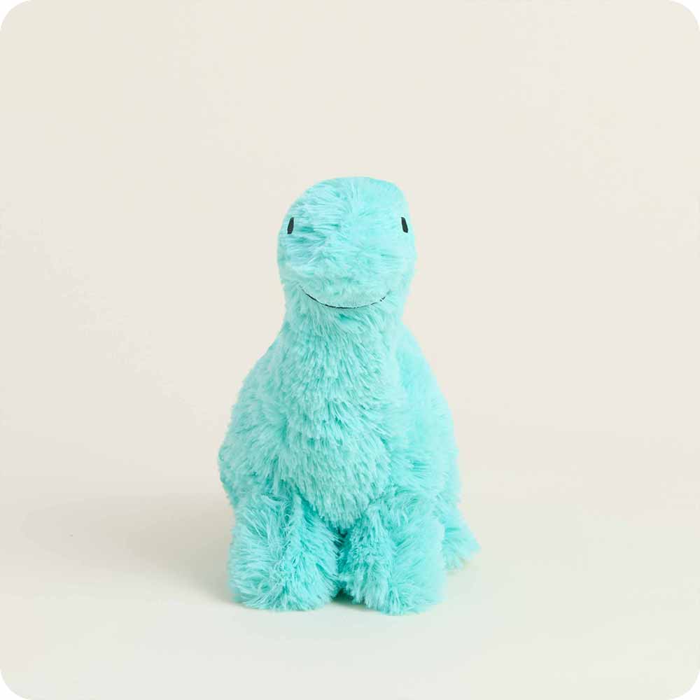 Teal Long Neck Dinosaur Warmies Junior - Gentle Mist