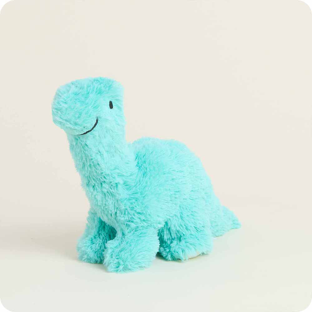 Teal Long Neck Dinosaur Warmies Junior - Gentle Mist