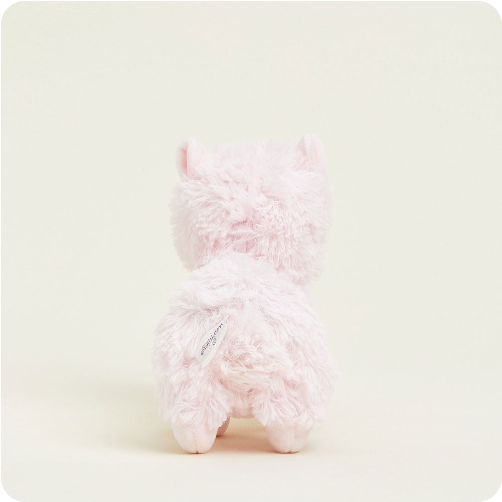 Pink Llama Warmies Junior - Cozy Glow