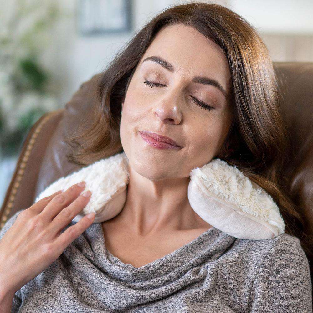 Cream Neck Wrap Warmies - Home Hold