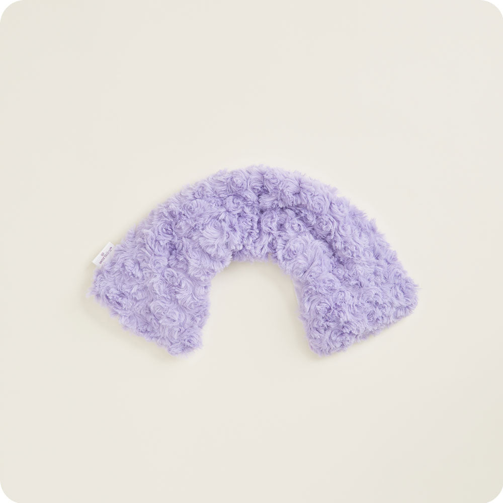 Curly Purple Neck Wrap Warmies - Light Storage