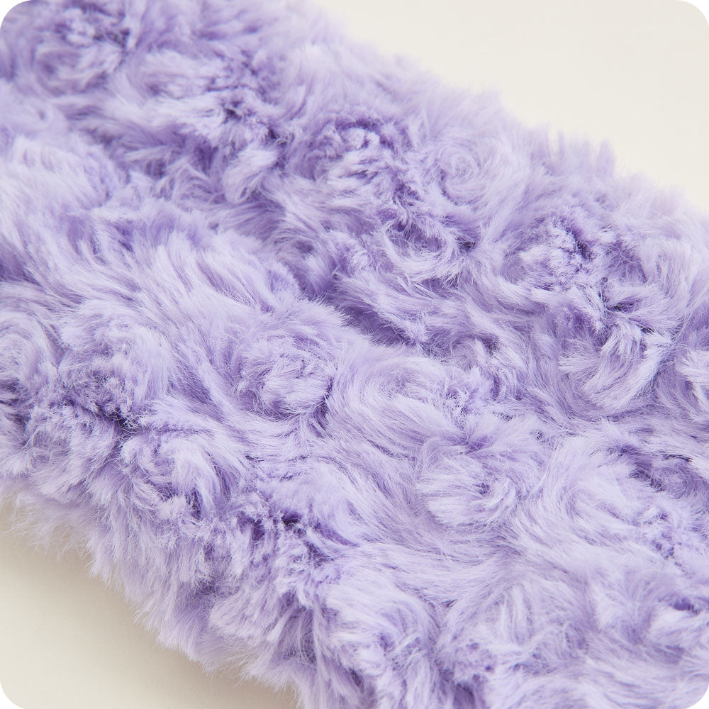 Curly Purple Neck Wrap Warmies - Simple Hold