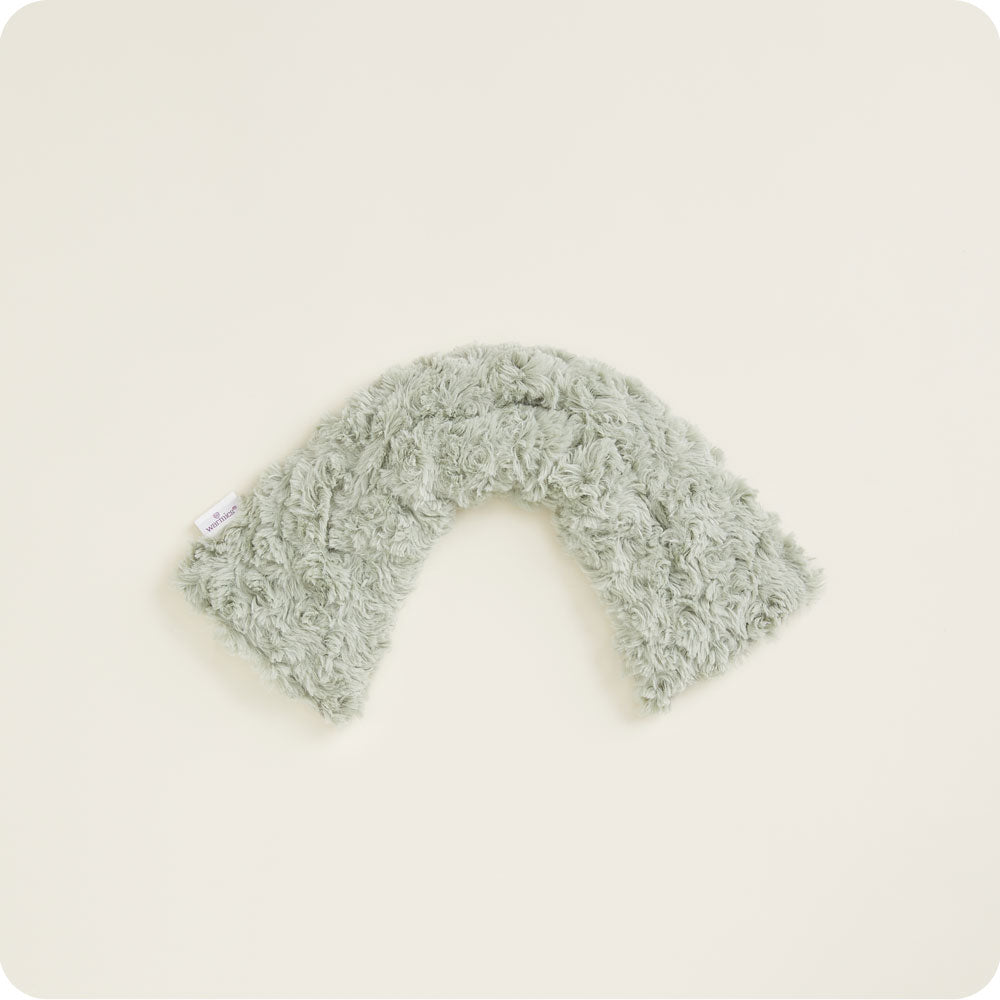 Curly Sage Green Neck Wrap Warmies - Quick Setup