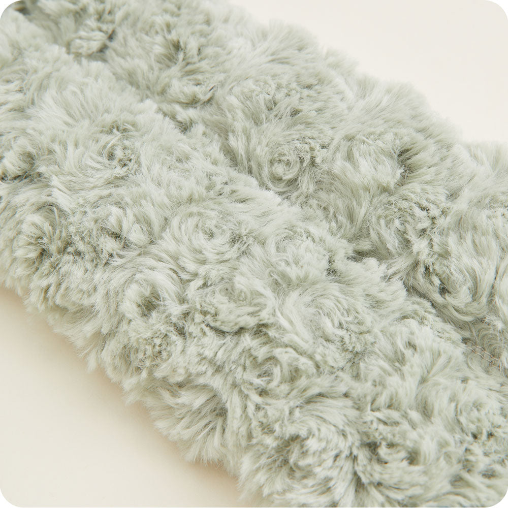 Curly Sage Green Neck Wrap Warmies - Quick Setup