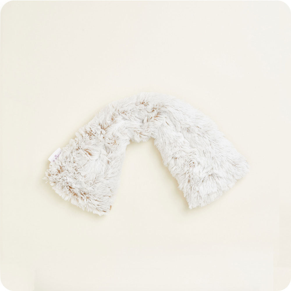 Marshmallow Brown Neck Wrap Warmies - Simple Hold