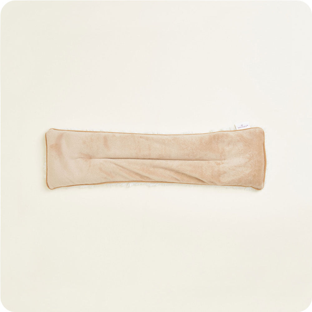 Marshmallow Brown Neck Wrap Warmies - Simple Hold