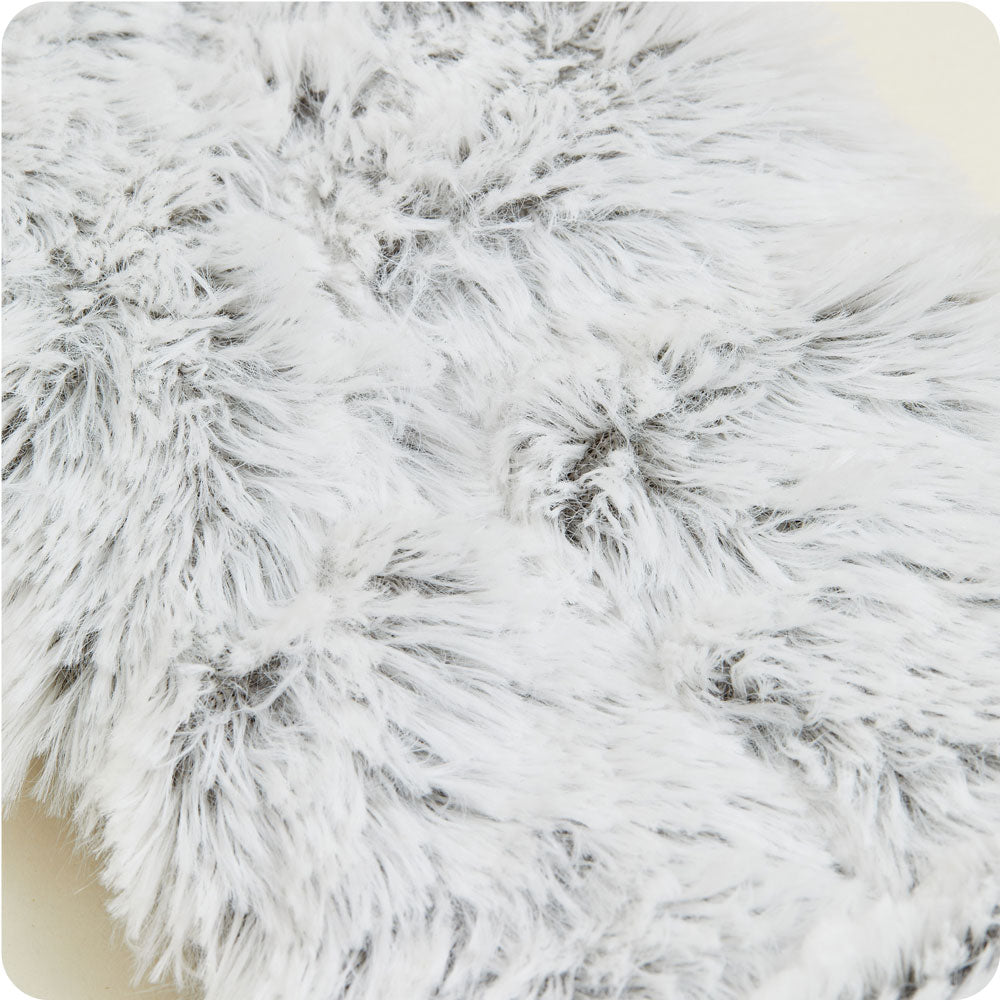 Marshmallow Gray Neck Wrap Warmies - Travel Ready