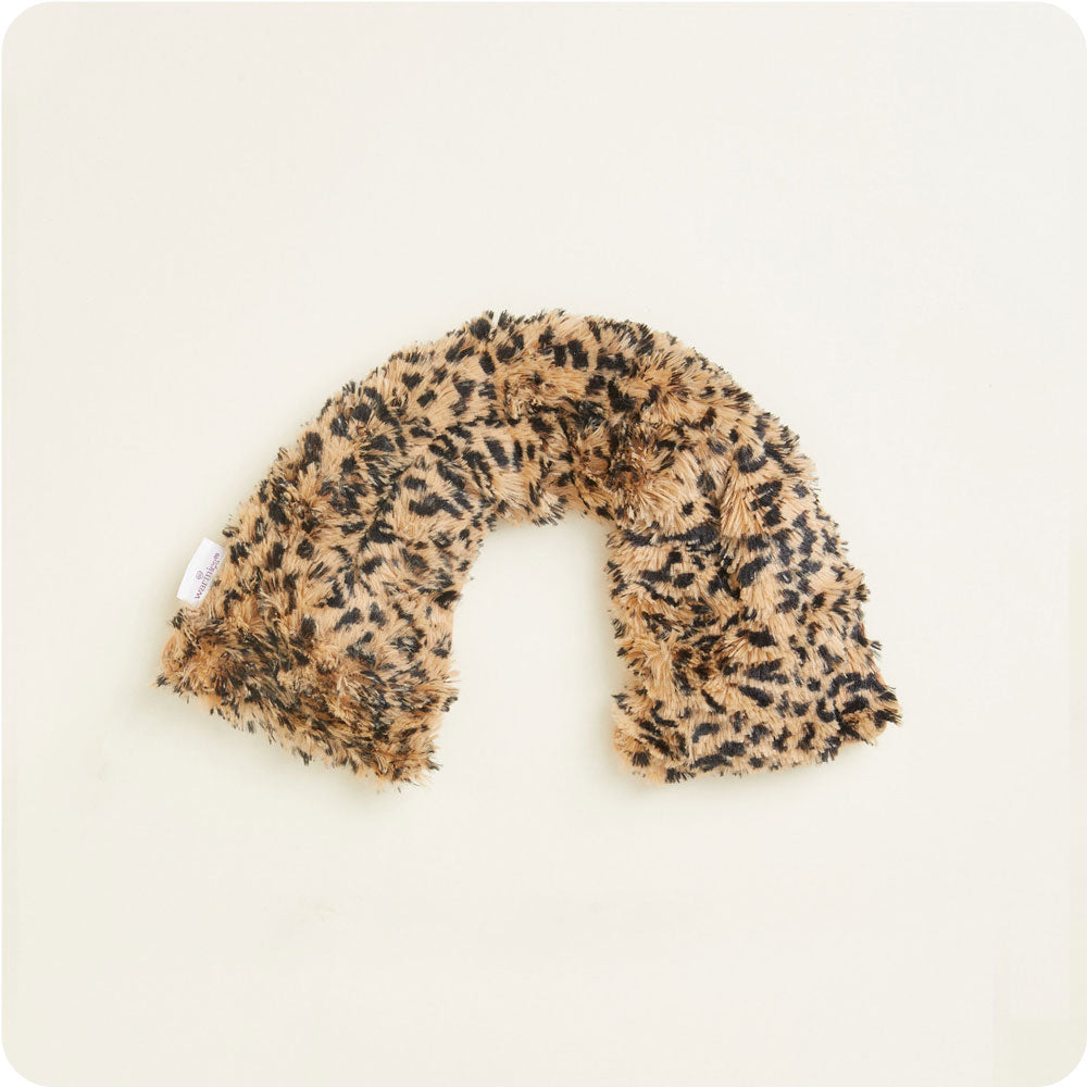 Leopard Neck Wrap Warmies - Easy Stow