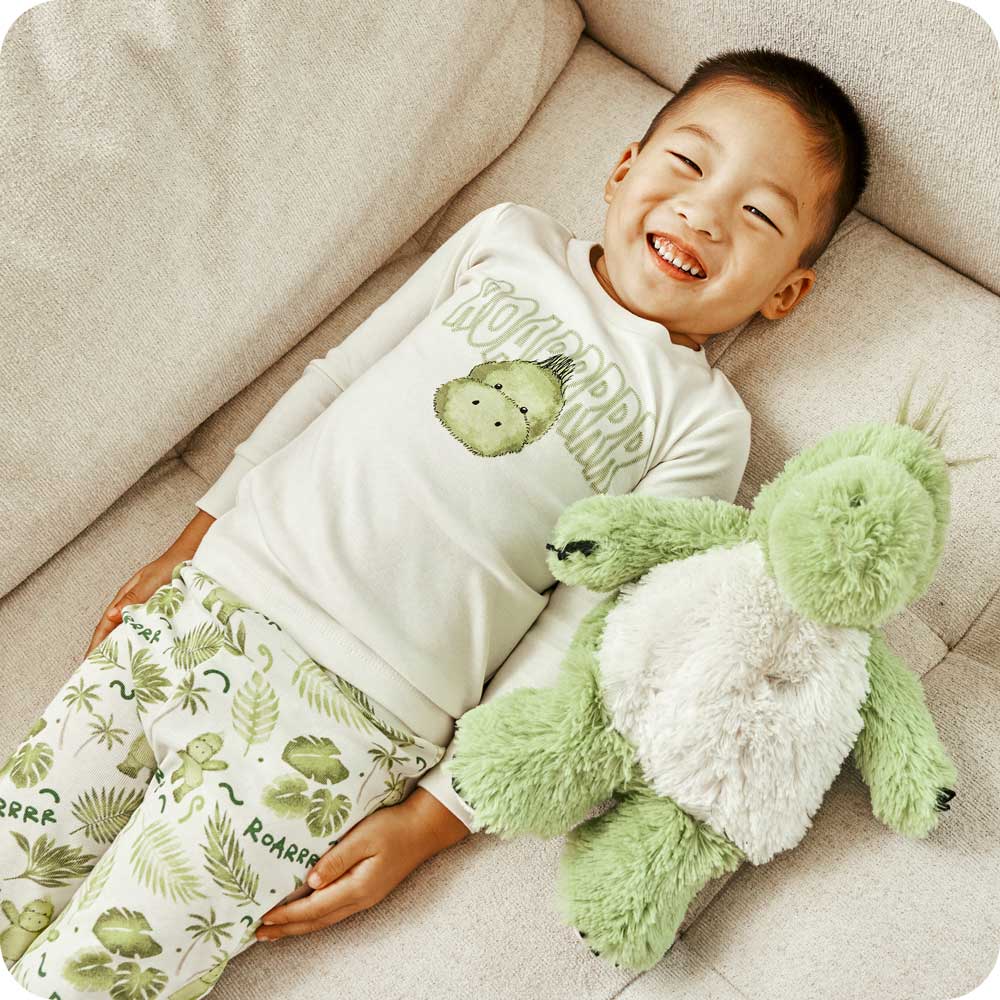 Dinosaur Long Pajamas - Essential Set