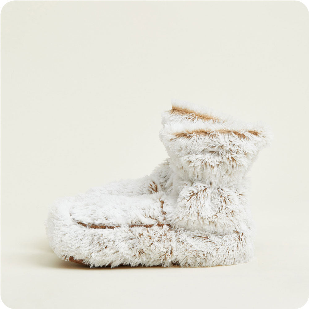 Marshmallow Brown Boots Warmies® - Modern Blend