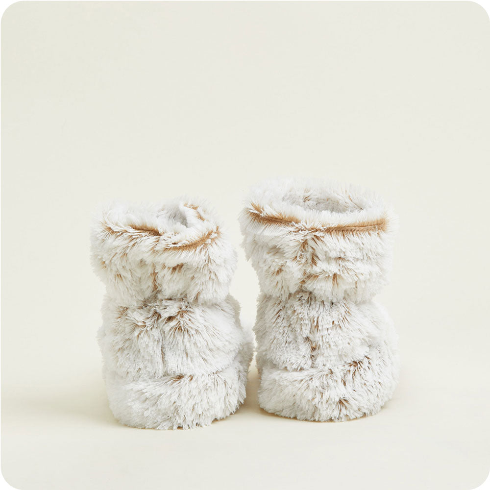 Marshmallow Brown Boots Warmies® - Modern Blend