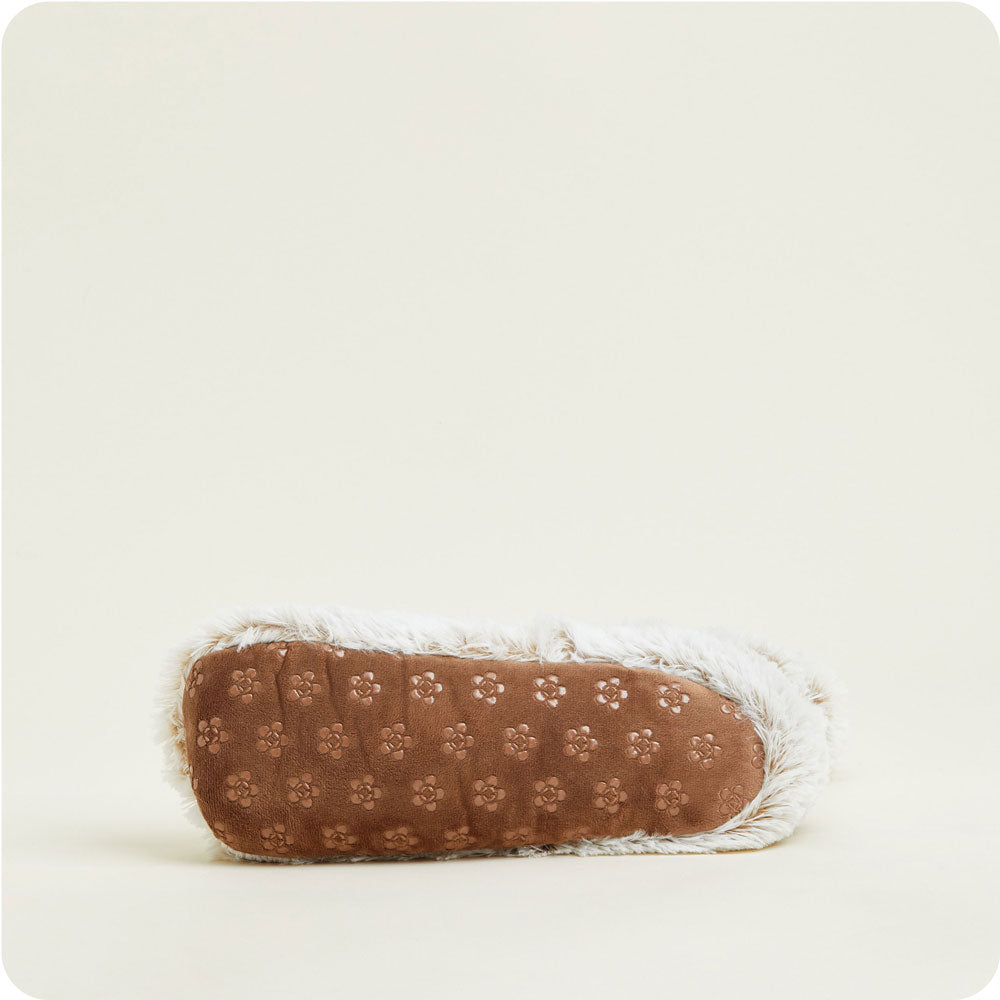Marshmallow Brown Boots Warmies® - Modern Blend