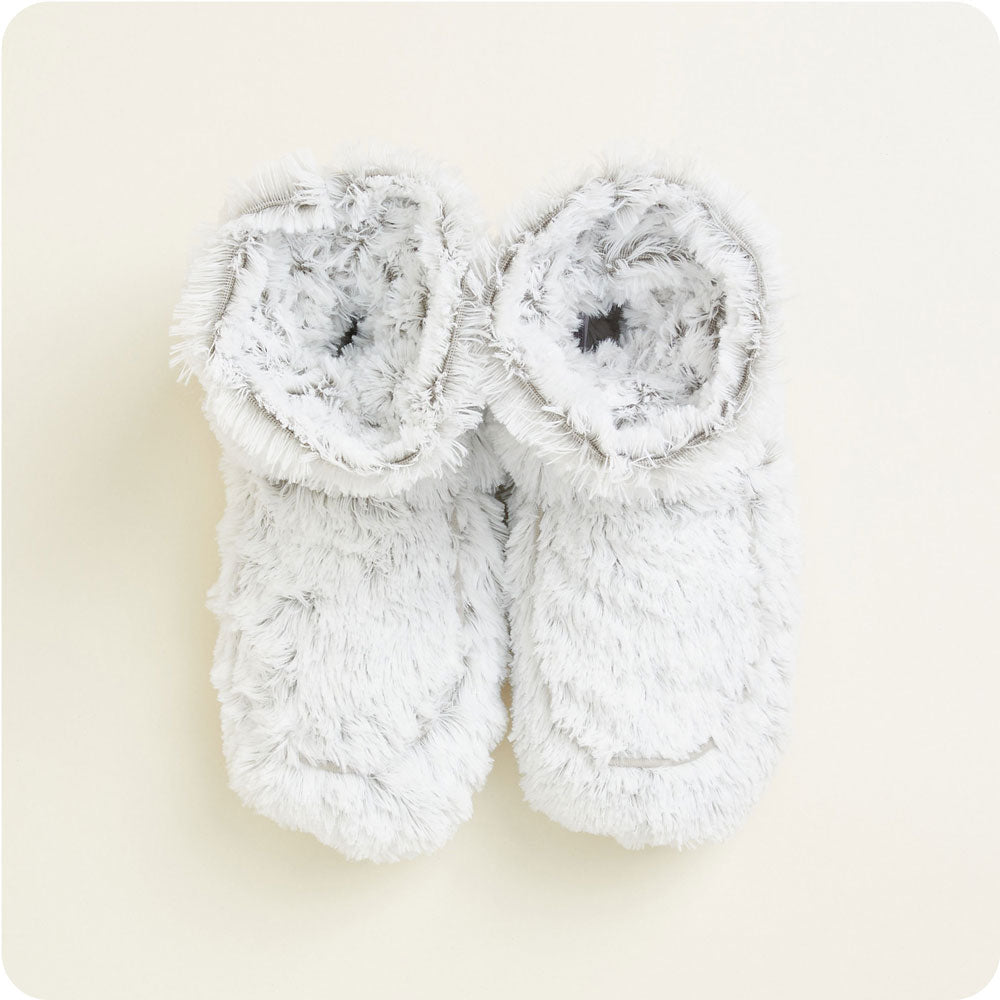 Marshmallow Gray Boots Warmies® - Bright Scent