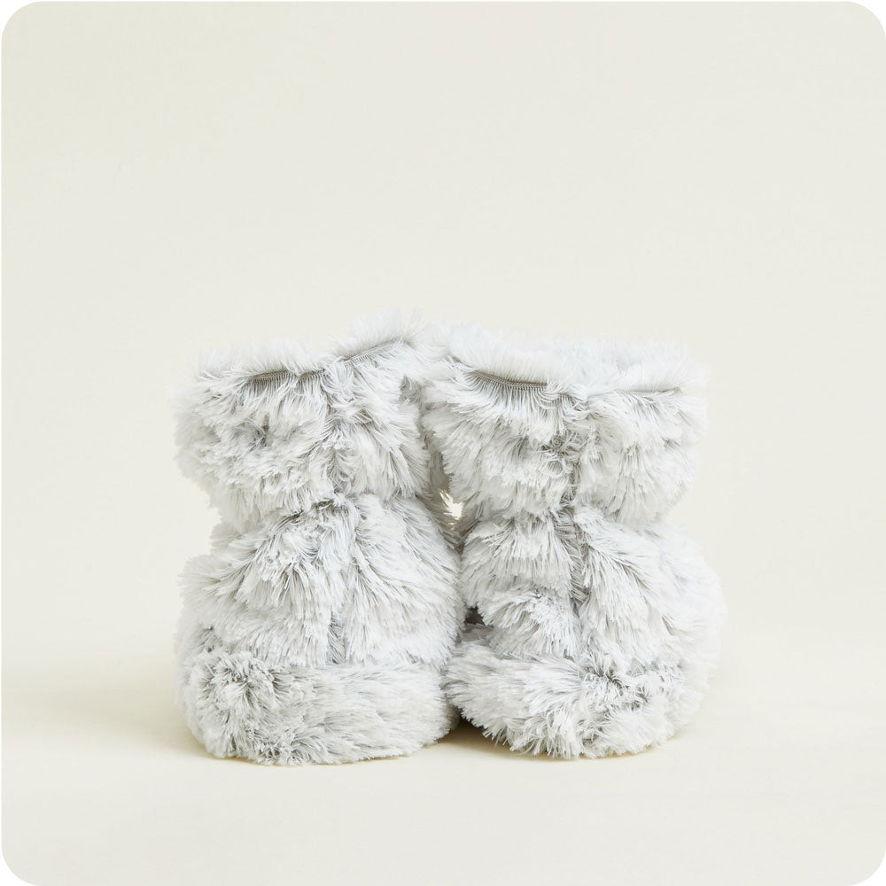 Marshmallow Gray Boots Warmies® - Bright Scent