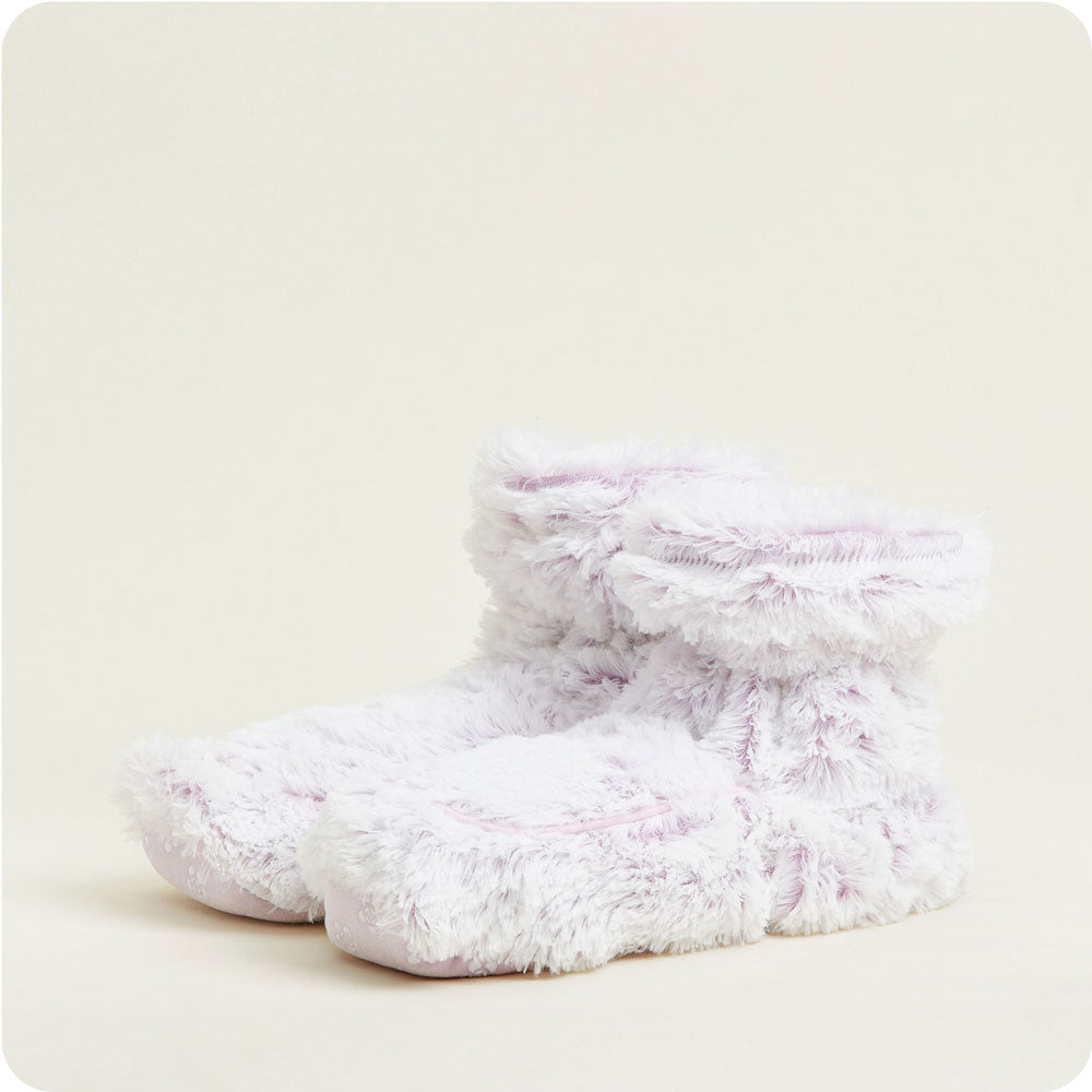 Marshmallow Lavender Boots Warmies® - Warm Blend