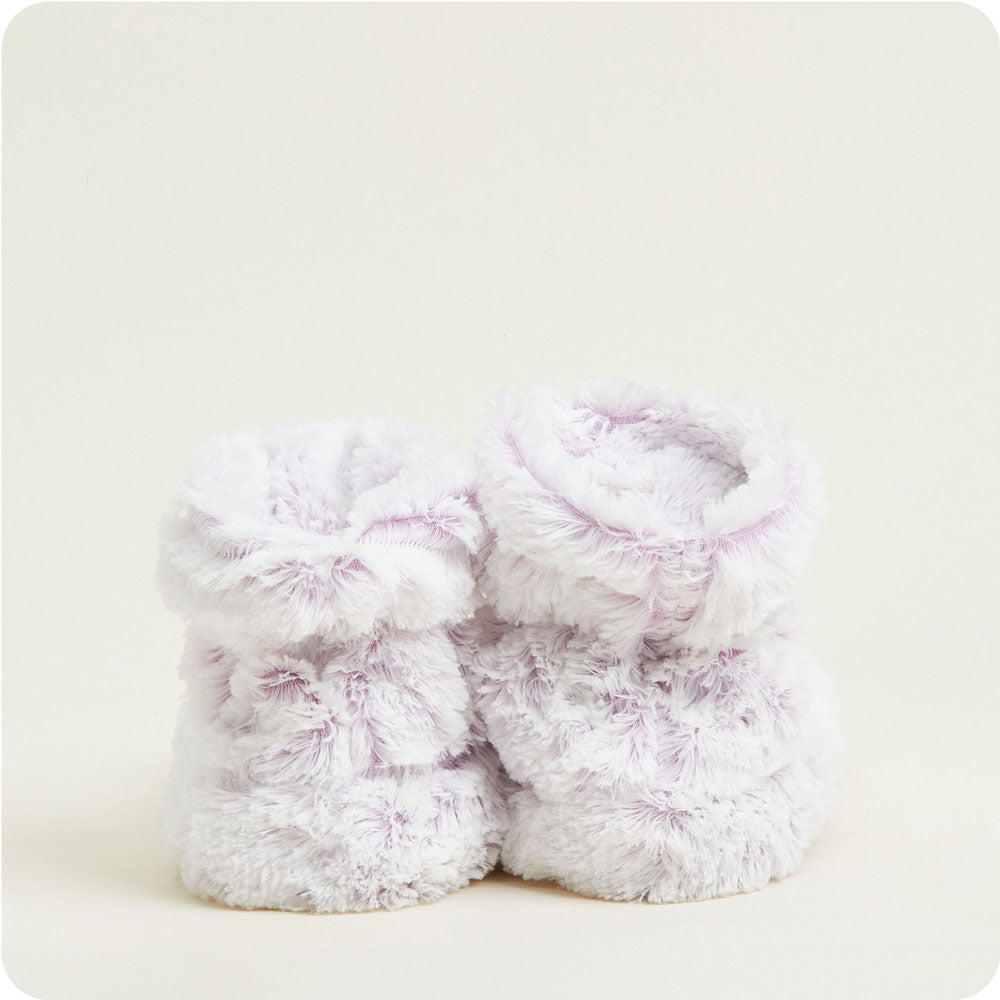 Marshmallow Lavender Boots Warmies® - Warm Blend